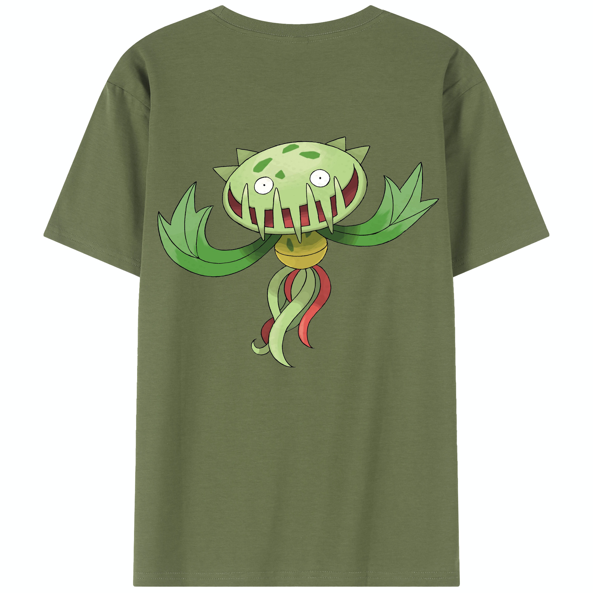 （画像用） ポケットモンスター Pokémon 綿100％半袖Tシャツ（背面プリント）